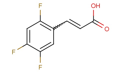 2,4,5-三氟苯丙烯酸,97+%