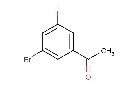 3-碘-5-溴苯乙酮