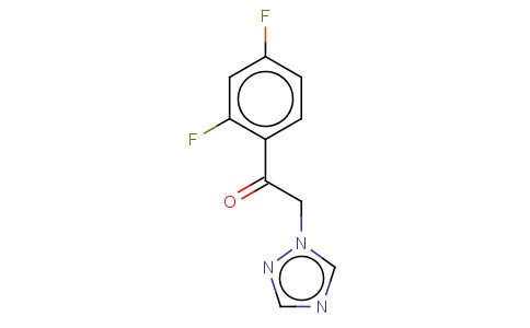 2',4'-Difluoro-2-(1,2,4-triazole)-1-yl acetophenone