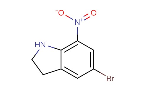 5-Bromo-7-nitroindoline 