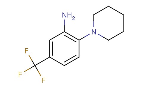 N-[2-Amino-4-(trifluoromethyl)phenyl]piperidine
