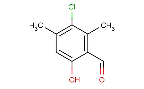 3-Chloro-6-hydroxy-2,4-dimethylbenzaldehyde 