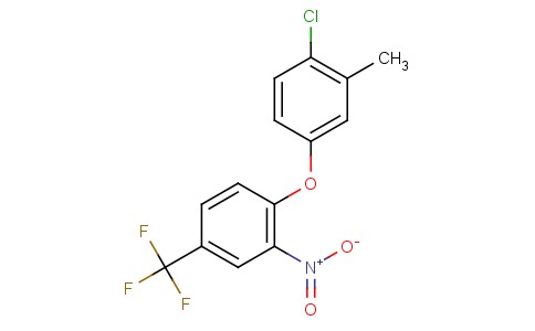 1-(4-氯-3-甲基苯氧基)-2-硝基-4-(三氟甲基)苯