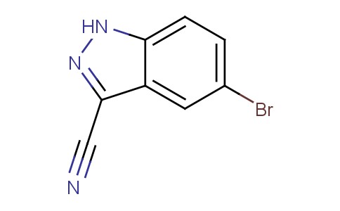 5-溴-1H-吲唑-3-甲腈