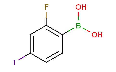 2-氟-4-碘-苯硼酸