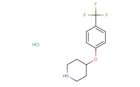 4-[4-(Trifluoromethyl)phenoxy]piperidine hydrochloride 