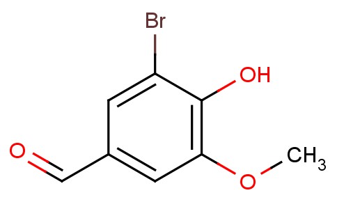 3-溴-4-羟基-5-甲氧基苯甲醛
