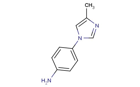 4-(4-methyl-1H-imidazol-1-yl)benzenamine