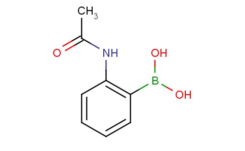 2-Acetylaminophenylboronic acid 
