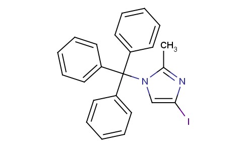 2-methyl-4-iodo-1-tritylimidazole