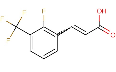 2-氟-3-(三氟甲基)肉桂酸