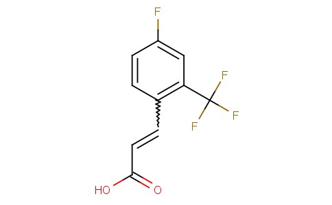 4-Fluoro-2-(trifluoromethyl)cinnamic Acid 