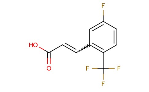 5-Fluoro-2-(trifluoromethyl)cinnamic Acid