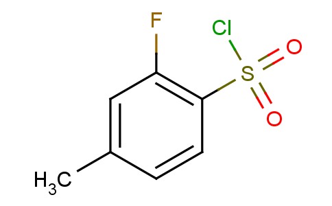 2-Fluoro-4-methylbenzenesulphonyl chloride