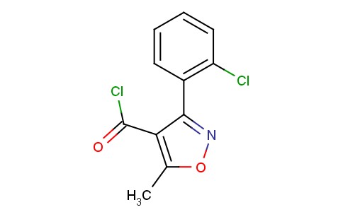 3-(2-氯苯基)-5-甲基-4-异噁唑甲酰氯
