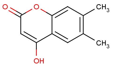 4-羟基-6,7-二甲基香豆素