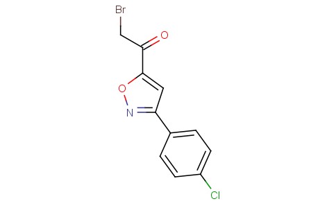 2-溴-1-(4-氯苯基)-5-异唑基-1-乙酮