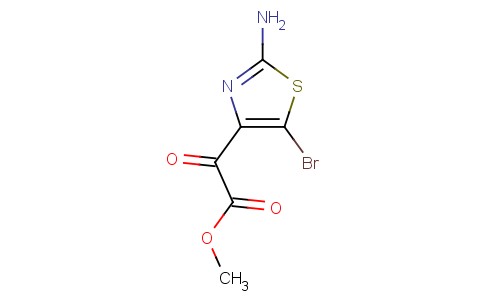 methyl 2-(2-amino-5-bromothiazol-4-yl)-2-oxoacetate