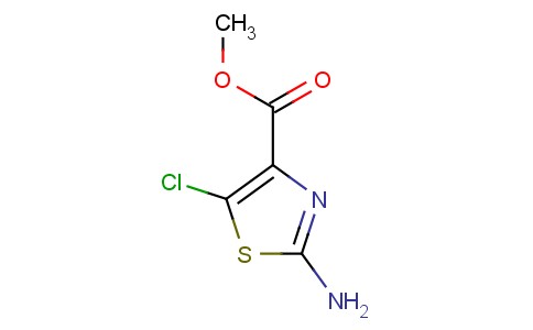 2-Amino-5-chlorothiazole-4-carboxylic acid methyl ester