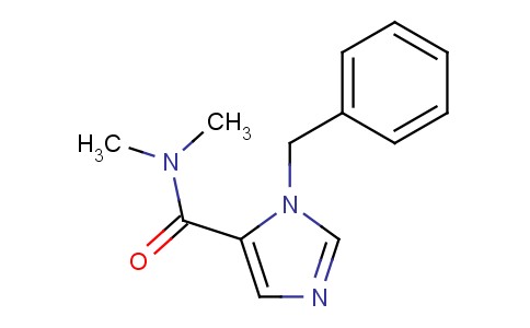 N, N-Dimethyl 1-benzyl-1H-imidazole-5-carboxamide