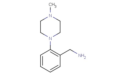 1-[2-(4-Methylpiperazin-1-yl)phenyl]methanamine 