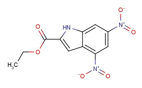 4,6-二硝基-1H-吲哚-2-羧酸乙酯
