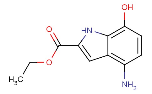 ethyl 4-amino-7-hydroxy-1H-indole-2-carboxylate