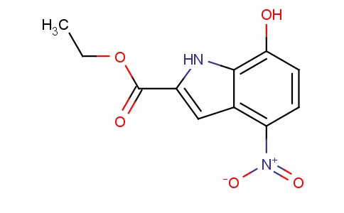 7-羟基-4-硝基-1H-吲哚-2-羧酸乙酯
