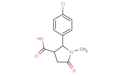 2-(4-Chloro-phenyl)-1-methyl-5-oxo-pyrrolidine-3-carboxylic acid
