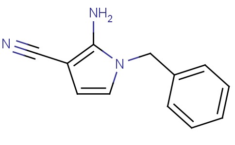2-Amino-1-benzyl-1H-pyrrole-3-carbonitrile