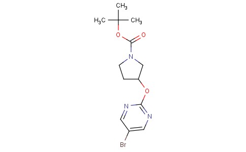 3-(5-溴嘧啶-2-氧基)吡咯烷-1-甲酸叔丁酯