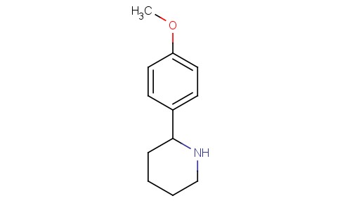  2-(4-methoxyphenyl)piperidine 