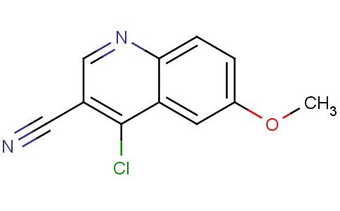 4-Chloro-6-methoxy quinoline-3-carbonitrile