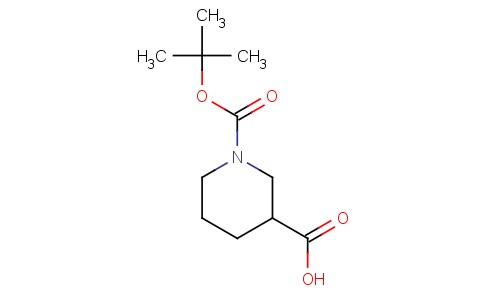 N-叔丁氧羰基-哌啶-3-羧酸