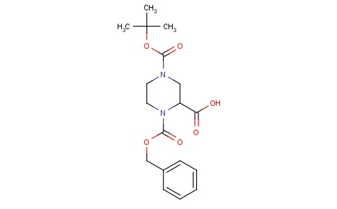 4-Boc-1-Cbz-piperazine-2-carboxylic acid