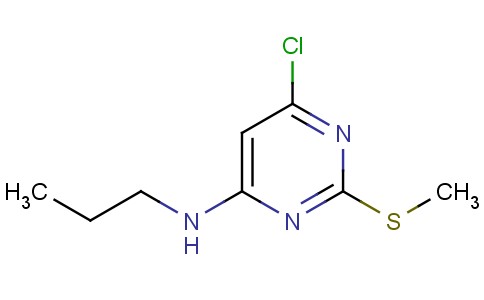 4-Chloro-6-propylamino-2-methylthiopyrimidine