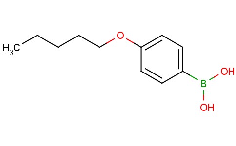 4-Pentyloxyphenylboronic acid 