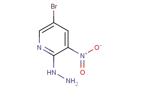 5-溴-2-肼基-3-硝基砒啶