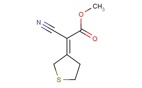 Methyl 2-cyano-2-(3-tetrahydrothienylidene) acetate 