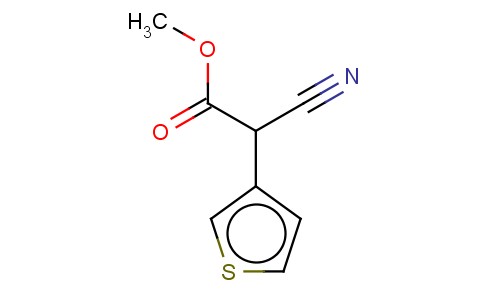 Methyl 2-cyano-2-(3-thienyl) acetate 