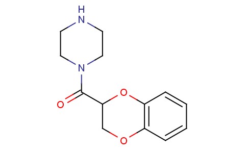 1-(1,4-Benzodioxane-2-carbonyl)piperazine 