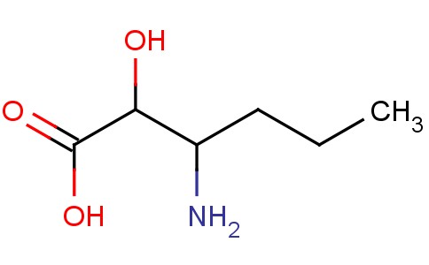 3-Amino-2-hydroxyhexanoic acid