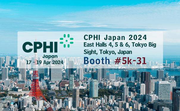 2024 CPhI Japan on 17-19 Apr 2024, Our Booth #5k-31