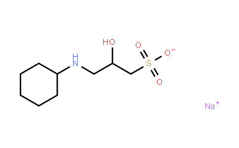 Sodium 3-(cyclohexylamino)-2-hydroxy-propane-1-sulfonate