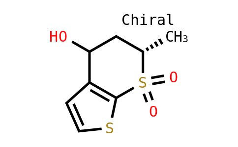 4H-噻吩并[2,3-b]噻喃-4-醇，5,6-二氫-6-甲基-，7,7-二氧化物，（6S)-