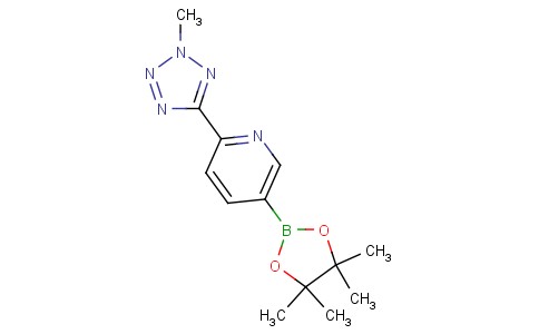 2-(2-Methyl-2h-tetrazol-5-yl) pyridine-5-boronic acid pinacol ester