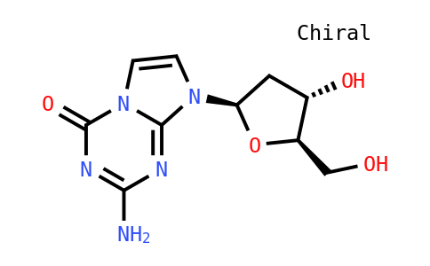 2-Amino-8-(2-deoxy-b-D-ribofuranosyl)-imidazo[1,2-a]-1,3,5-triazin-4(8H)-one