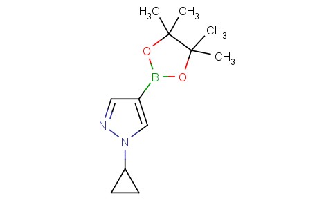1-Cyclopropyl-4-(4,4,5,5-tetramethyl-1,3,2-dioxaborolan-2-yl)-1h-pyrazole