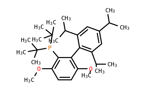 2 - (二叔丁基膦)-3,6-二甲氧基-2'-4'-6'三- 1 -丙基- 1,1'-雙苯基