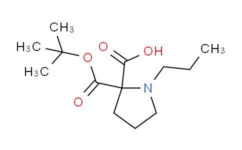 2-(叔丁氧羰基)-1-丙基吡咯烷-2-羧酸